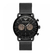 Armani Black Steel Watch