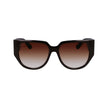 Ferragamo Brown Bio Injected Sunglasses