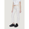 Vero Moda Beige Cotton Jeans & Pant