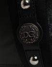 Dolce & Gabbana Gray Nylon Prince Forever School Travel Backpack Bag