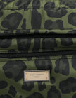 Dolce & Gabbana Green Polyester Leopard Print Shell Messenger Bag