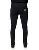 Dolce & Gabbana Black Logo Cotton Stretch Skinny Denim Jeans