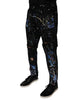 Dolce & Gabbana Black Color Splash Cotton Skinny Denim Jeans