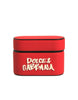 Dolce & Gabbana Red PVC Embossed Logo Plaque Holder Airpods Case
