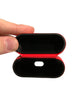 Dolce & Gabbana Red PVC Embossed Logo Plaque Holder Airpods Case