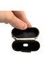 Dolce & Gabbana Black White Leather Scribble Embossed Logo Airpods Case