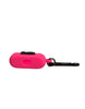 Dolce & Gabbana Pink Silicone Rubber Logo Embossed Airpods Case