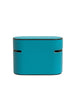 Dolce & Gabbana Green Leather Metal Logo Plaque Holder Airpods Case
