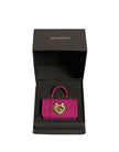 Dolce & Gabbana Pink Silicone Devotion Heart Cover Hand Bag Airpod Case