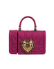Dolce & Gabbana Pink Silicone Devotion Heart Cover Hand Bag Airpod Case