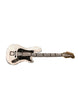 Dolce & Gabbana Gold Brass Beaded Guitar Pin Brooch