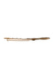 Dolce & Gabbana Gold Brass Beaded Guitar Pin Brooch