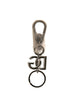 Dolce & Gabbana Silver Brass DG Logo Keychain Metal Ring Keyring
