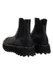 Dolce & Gabbana Black Chelsea Boots Leather Slip On Shoes