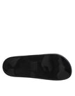 Dolce & Gabbana Black Divers Leather Flats Slides Sandals Beachwear Shoes