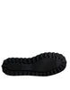 Dolce & Gabbana Black Nylon Quilted Logo Patch Sandals Slides Shoes
