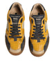 Dolce & Gabbana Multicolor Leather DNA Sneakers Shoes