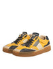 Dolce & Gabbana Multicolor Leather DNA Sneakers Shoes