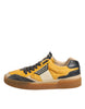 Dolce & Gabbana Multicolor Leather DNA Sneakers Shoes
