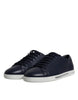 Dolce & Gabbana Blue Low Top Men Saint Tropez Sneakers Shoes