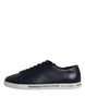 Dolce & Gabbana Blue Low Top Men Saint Tropez Sneakers Shoes