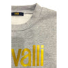 Cavalli Class Gray Cotton Men Sweater