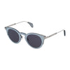 Police Gray Metal Sunglasses