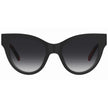Love Moschino Black Haircalf Sunglasses
