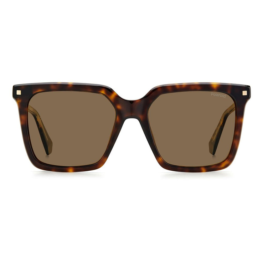 Polaroid Brown Haircalf Sunglasses