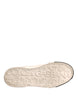 Dolce & Gabbana White Leather Logo Portofino Sneakers Shoes