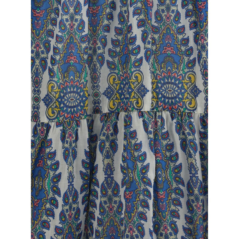 Etro Ethnic print long Dress