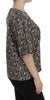 Dolce & Gabbana Enchanted Sicily Silk Blouse with Medieval Keys Print