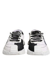 Dolce & Gabbana White Black NS1 Low Top Sneakers Shoes