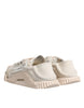 Dolce & Gabbana White Lace NS1 Low Top Sneaker Sports Shoes