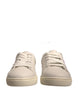 Dolce & Gabbana White Suede Leather Low Top Sneakers Shoes