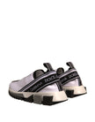 Dolce & Gabbana White Black Slip On Sorrento Sneakers Shoes