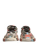 Dolce & Gabbana Multicolor Suede Fabric NS1 Sneakers Shoes