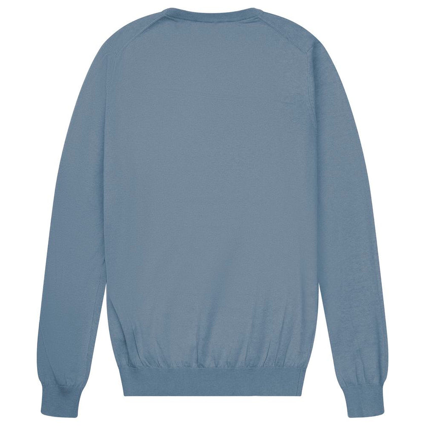 AT.P.CO Light Blue Cotton Men Sweater