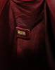 Chanel Red Leather Lambskin Double Gold Chain Medium Shoulder Bag