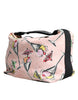 Chanel Pink Cruise Collection Parfait Canvas Printed Bag Purse