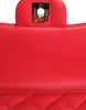 Chanel Pink Matelasse Chain Shoulder Lambskin Purse Mini