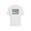Calvin Klein Jeans Cream Cotton T-Shirt