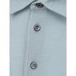 Corneliani Blue Cotton Polo Shirt
