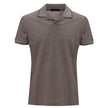 Corneliani Gray Cotton Polo Shirt