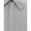 Corneliani Gray Polyamide Polo Shirt
