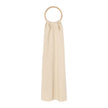 Calvin Klein Cream Recycled Polyester Scarf