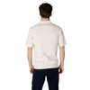 Calvin Klein Jeans Cream Cotton T-Shirt