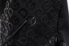 Dolce & Gabbana Black Neoprene Nylon DG Logo School Backpack Bag