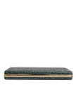 Dolce & Gabbana Black Leather Clutch Evening Crossbody Bag