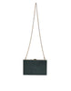 Dolce & Gabbana Black Leather Clutch Evening Crossbody Bag